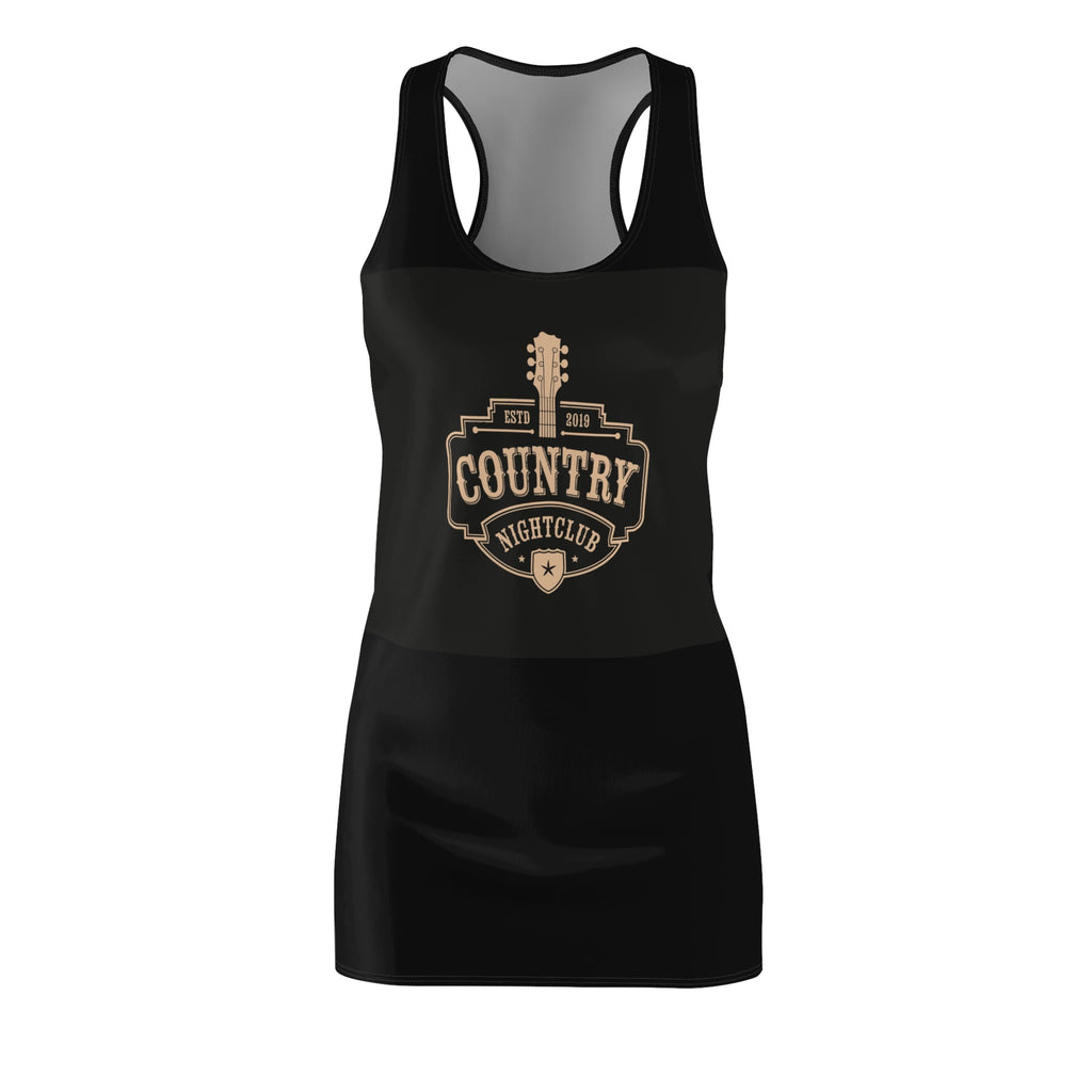 Country Nightclub Racerback Dress — Vintage Guitar Logo