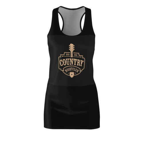 Country Nightclub Racerback Dress — Vintage Guitar Logo