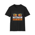 Hot Mom Summer T-Shirt — Sunglasses Palm Tree Beach Graphic